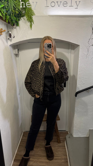 Leo Wildlederoptik Jacke