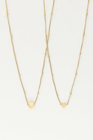 Mutter - Tochter Kette Gold