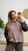 Oversize College Style Longsleeve