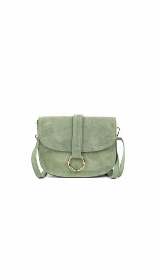 Wildleder Tasche mint