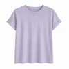 Basic Shirt gekrempelter Arm