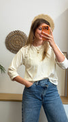 Longsleeve mit Nieten-Details