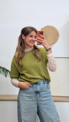 Baby Alpaka 3/4 Pullover