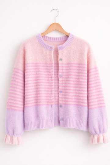 Strickjacke Steffi rosa