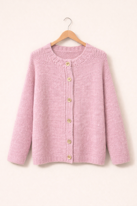 Strickjacke Lina rosa