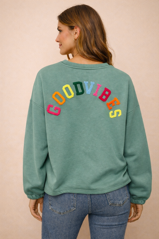 Goodvibes Pullover grün