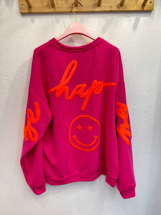 Sweatshirt Happy