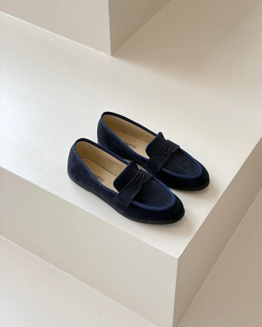 Loafer Classic Velour - marine