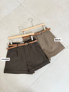 Elegante High Waist Shorts mit Gürtel