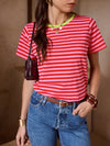 Stripe Shirt Tri-Color