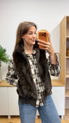 Faux-Fur Weste
