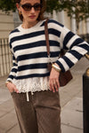 Spitzen Pullover