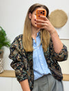 Jacke Paisley Muster