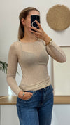 Longsleeve Kaschmir