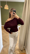 Off Shoulder Longsleeve
