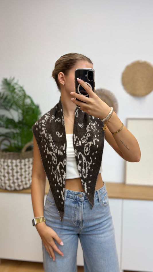 Schal mit Paisley-Muster