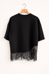 T-Shirt mit Spitze