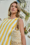 Denim Kleid Split