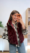 Faux-Fur Weste