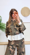 Camouflage Pullover – Oversized Look