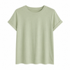 Basic Shirt gekrempelter Arm