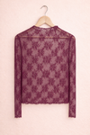 Spitzen Longsleeve OneSize
