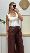 Vegane Lederhose