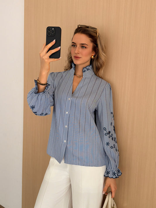 Bestickte Bluse Sophie