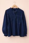 Bluse mit Stickerei