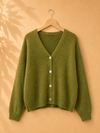 Alpaka Strickjacke