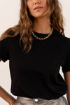 Basic Baumwollshirt