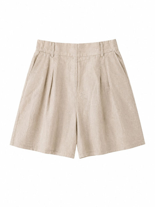 Leinen Short