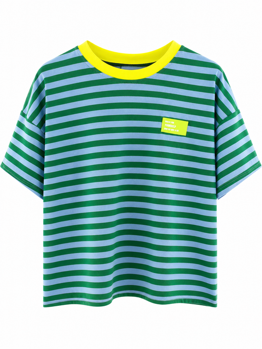 Stripe Shirt „Dress for yourself“