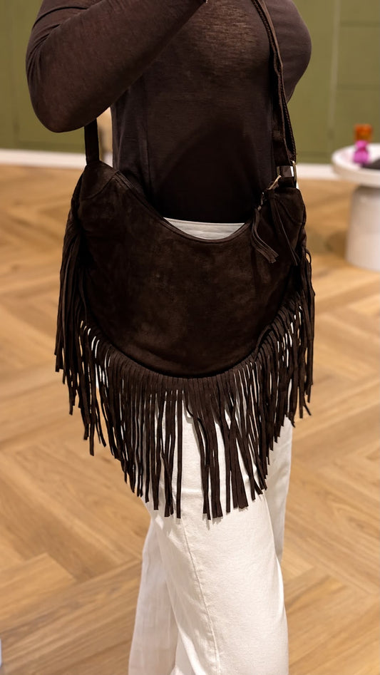 Tasche mit Fransen