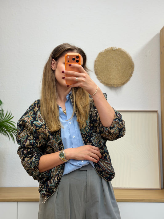 Jacke Paisley Muster