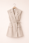 Blazerkleid mit Bindegürtel