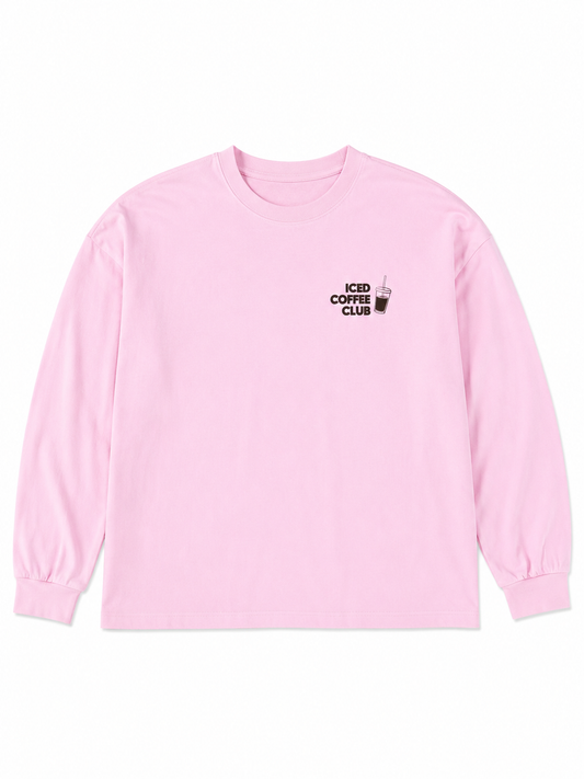 Sweatshirt Iced Coffee Club