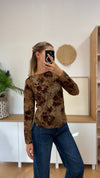 Autumn Bloom Mesh Longsleeve