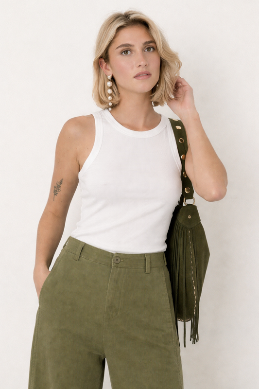 Basic Rib Top destroyed