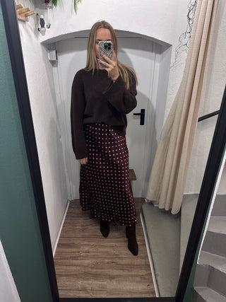 Satinrock Polka Dots