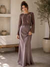 Satinrock aus festem Stoff