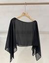 Chiffon-Cape