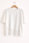 T-Shirt mit Spitze