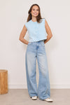 Denim Weste Camilla