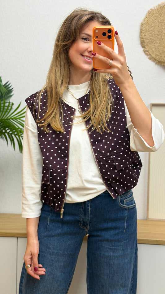 Polka Dots Weste