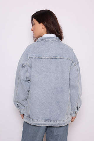Oversized Jeansjacke