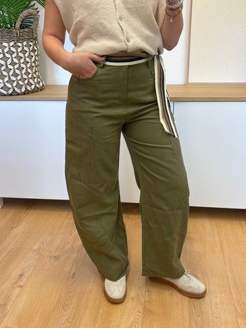 Cargo Ballonhose mit abnehmbarem Gürtel