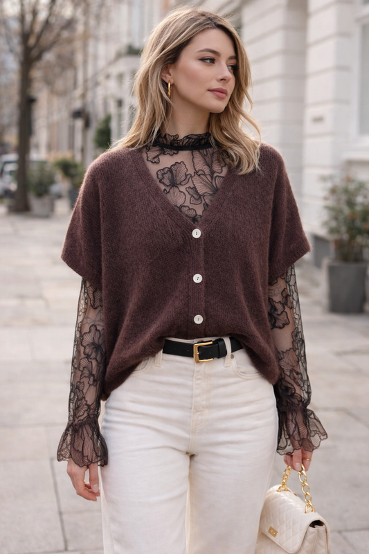 Spitzen Bluse Sophia