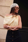 Top Drapé En Maille