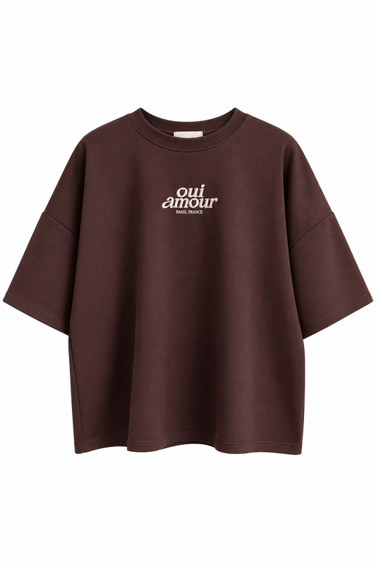 Oui Amour Oversize Shirt